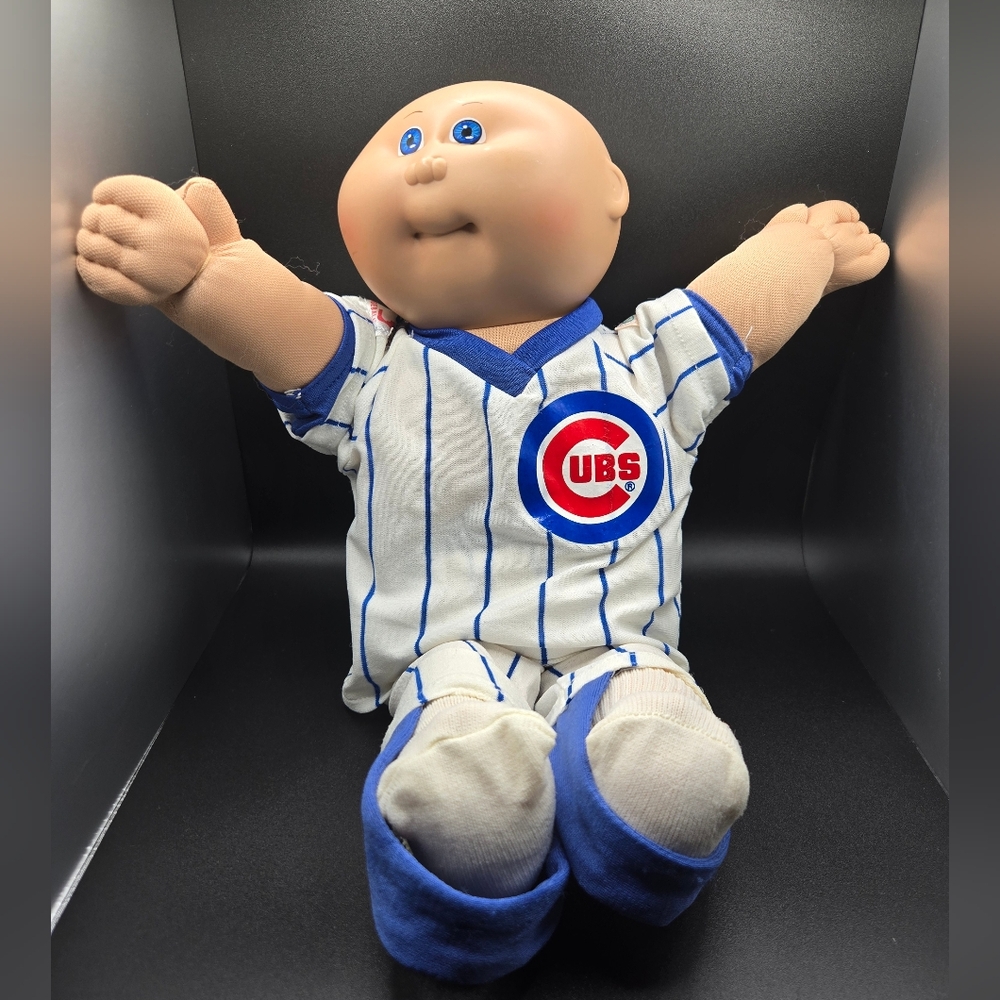 Cubs Themed Kids Toy Doll Cabbage Patch